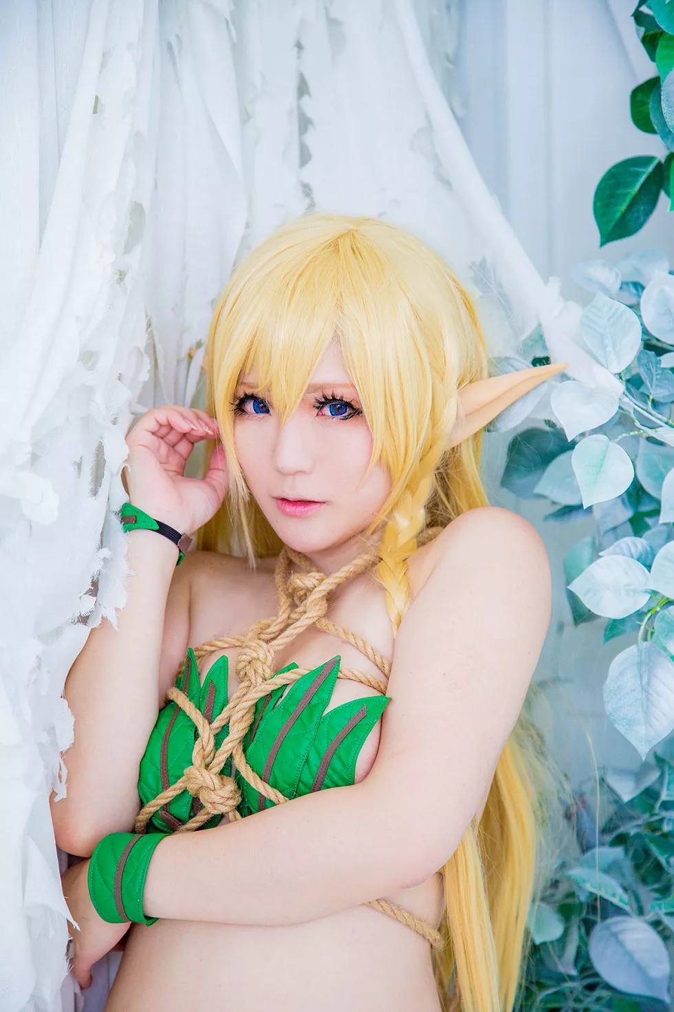 Xgyw.Org_[Cosplay精选]COS正片《叶战大师》图集真人COS绿叶内衣海量写真322P