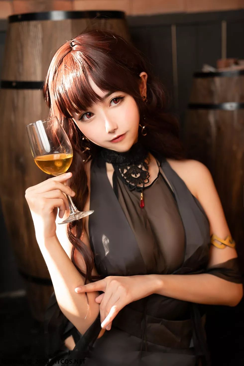 Xgyw.Org_[喵糖映画]Vol.336_长发美女私房黑色薄透礼裙秀完美身材白嫩美腿诱惑写真20P