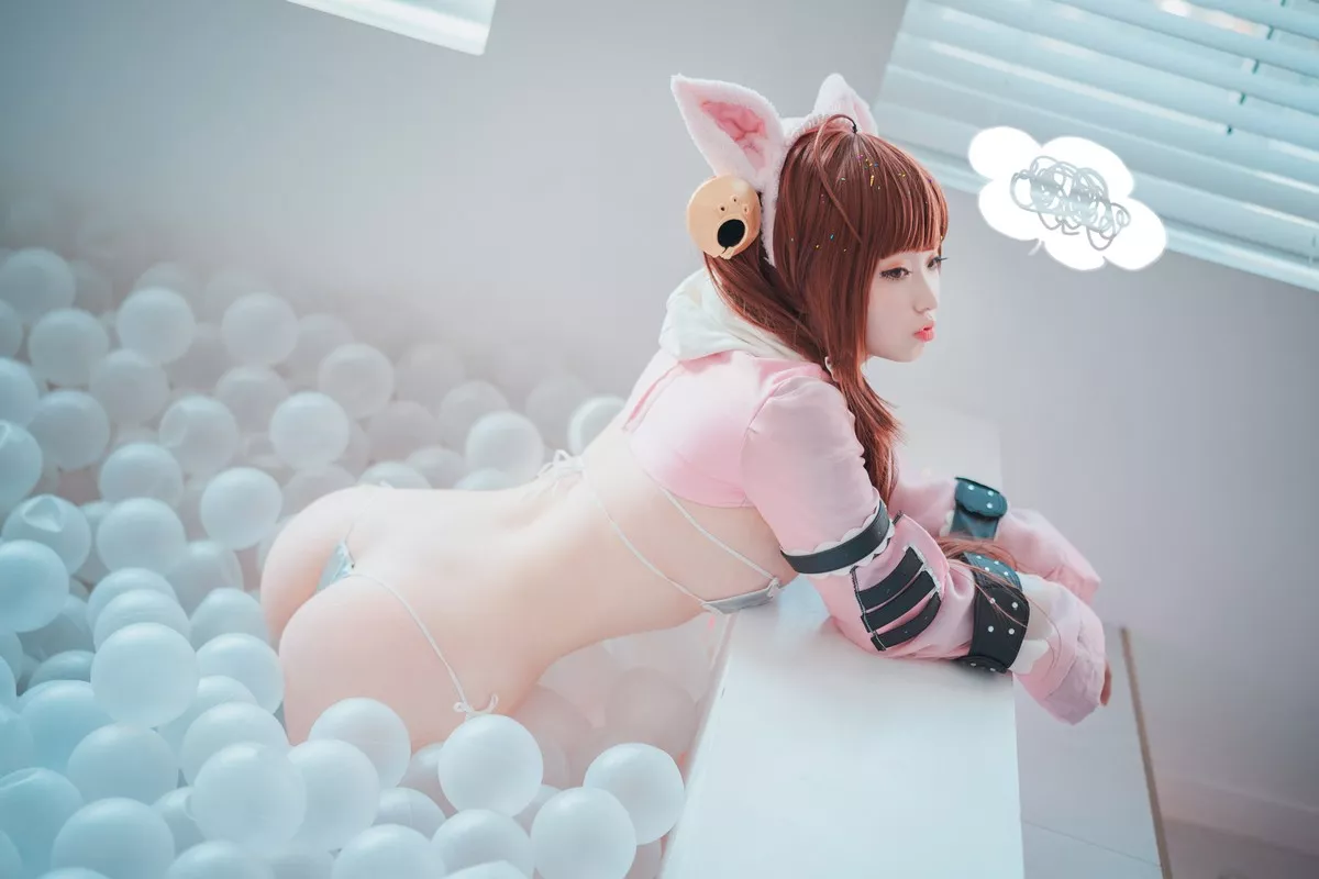 Xgyw.Org_[DJAWA]No.002_韩国美女BamBi_Candy Jelly Love主题性感丁字裤秀翘臀诱惑写真46P