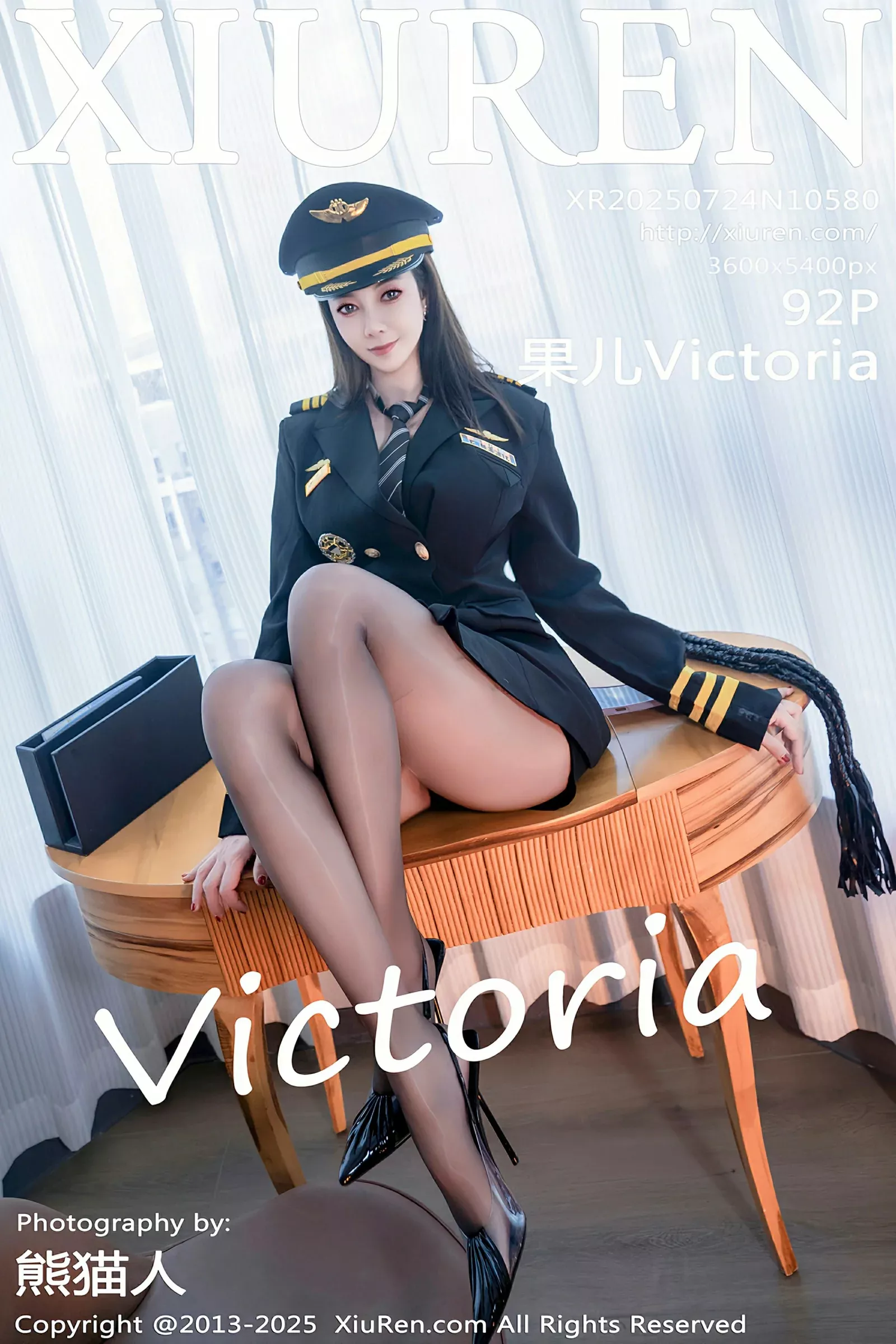 Xgyw.Org_[XiuRen秀人网]No.10580_御姐果儿Victoria性感黑色情趣内衣配超薄黑丝秀惹火身材诱惑写真92P