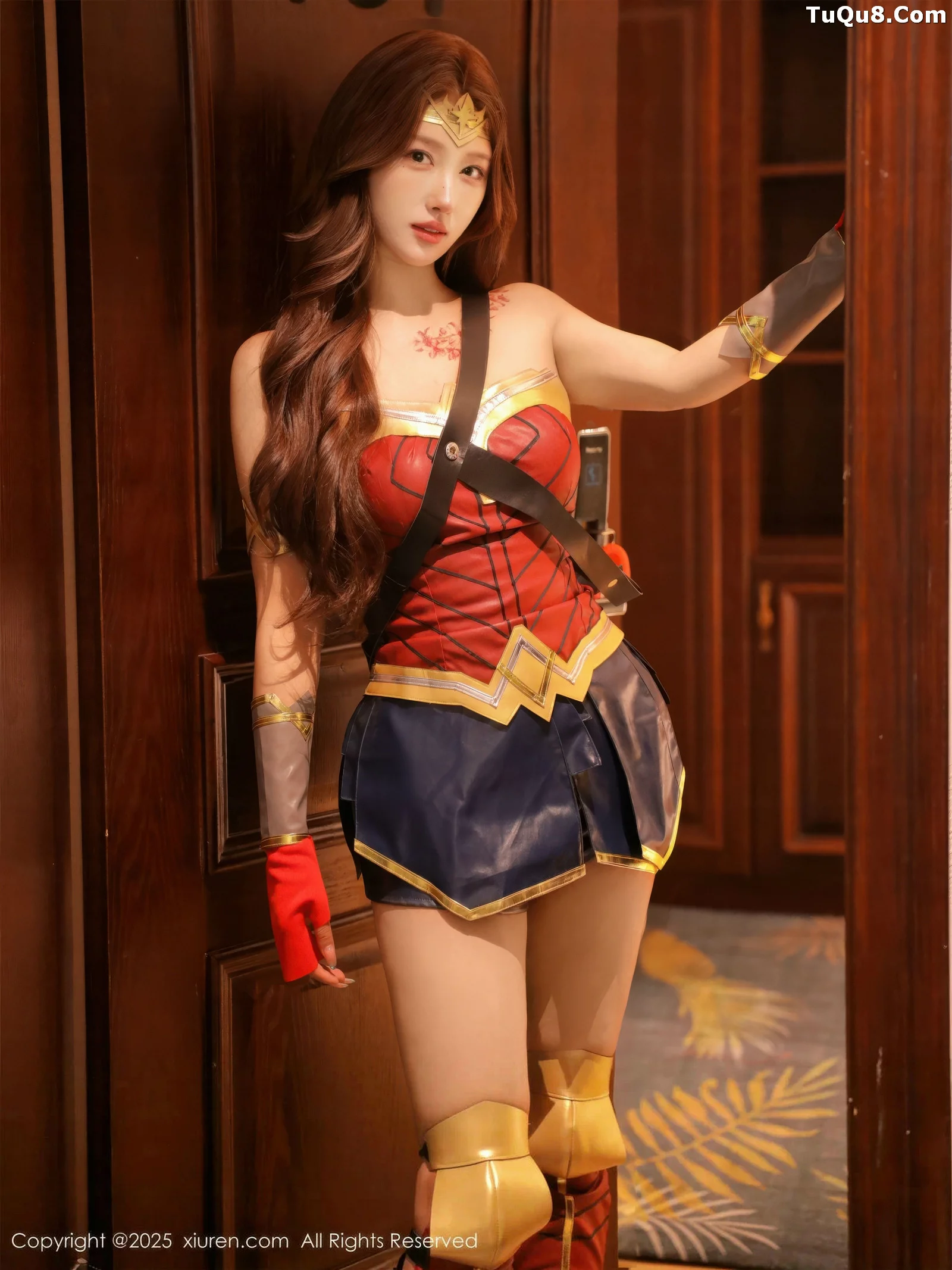 Xgyw.Org_[XiuRen秀人网]No.10710_模特金允希Yuki性感Cos神奇女侠服饰秀完美身材迷人诱惑写真80P