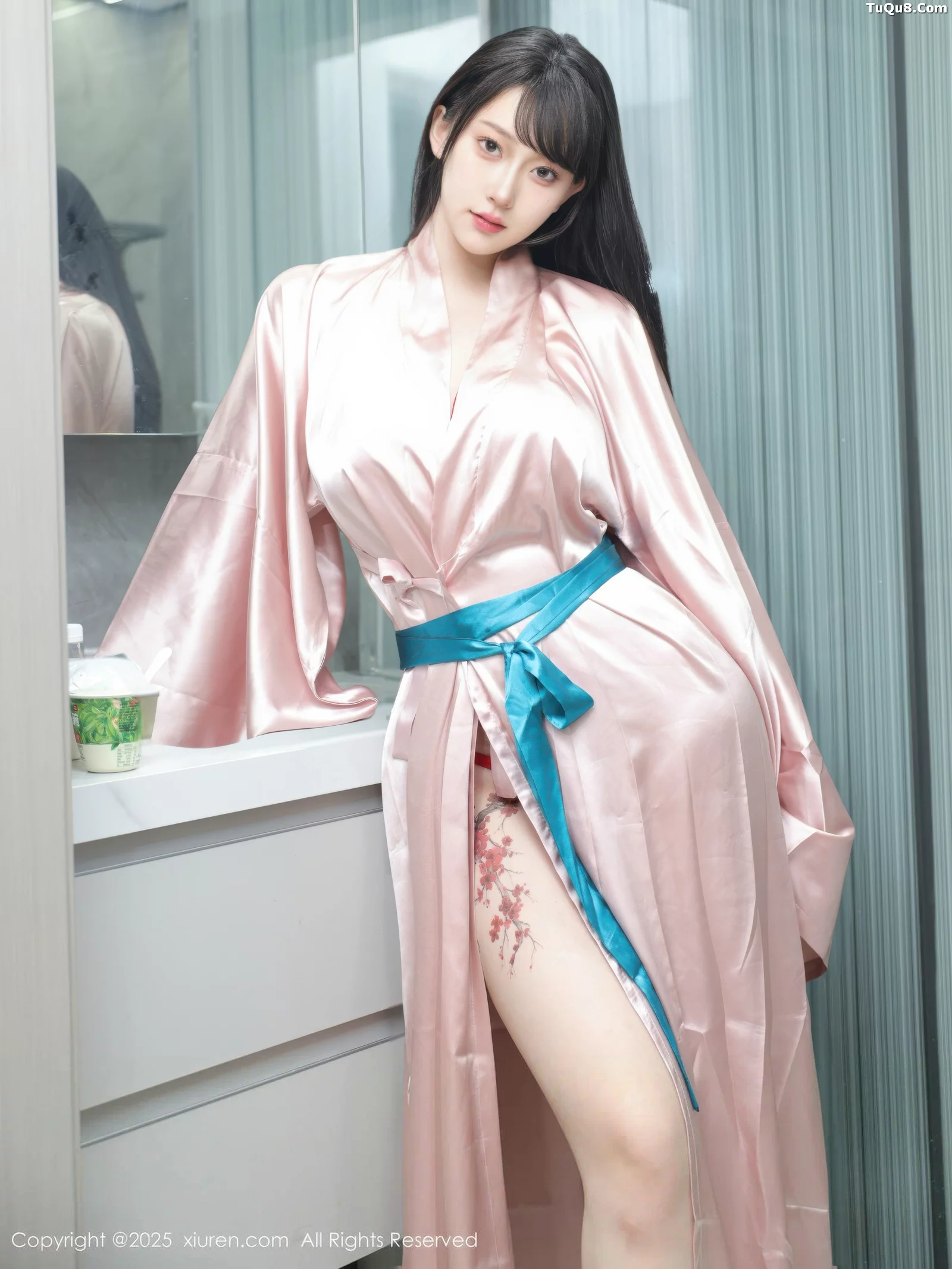 Xgyw.Org_[XiuRen秀人网]No.10724_模特李沁恩lrene浴室场景性感红色比基尼秀丰腴身材撩人诱惑写真79P