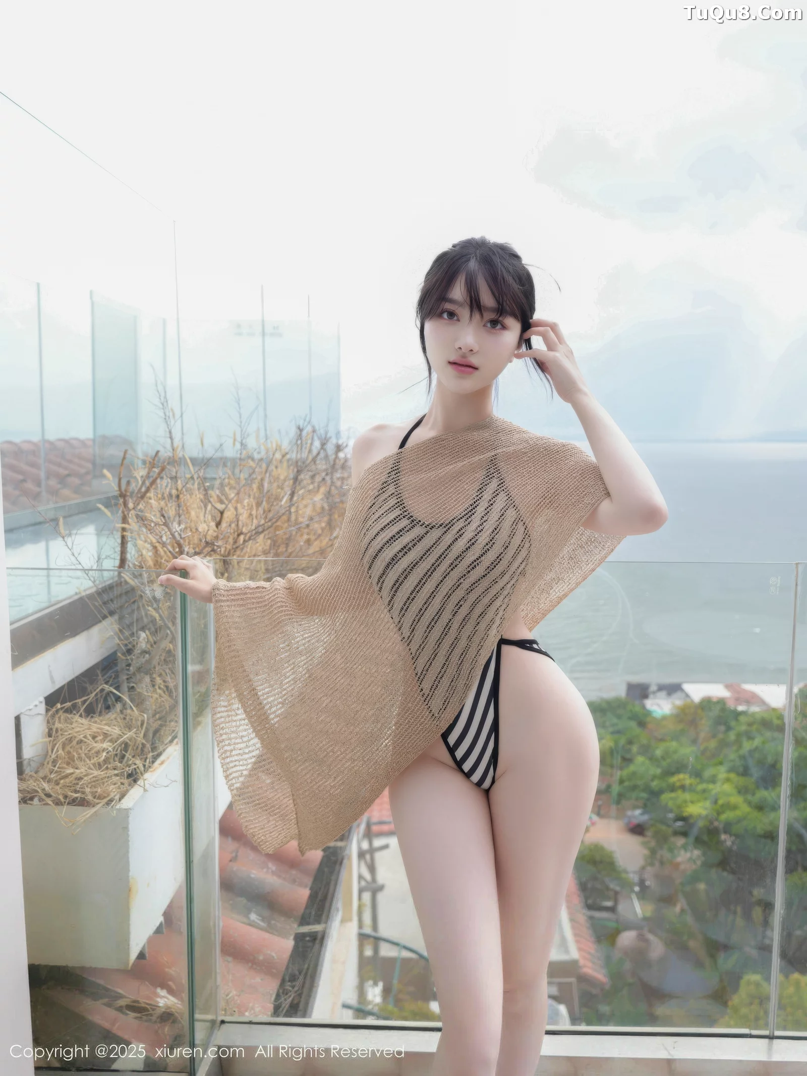 Xgyw.Org_[XiuRen秀人网]No.10698_模特白露lulu性感黑色连衣裙露黑白比基尼秀完美身材诱惑写真57P