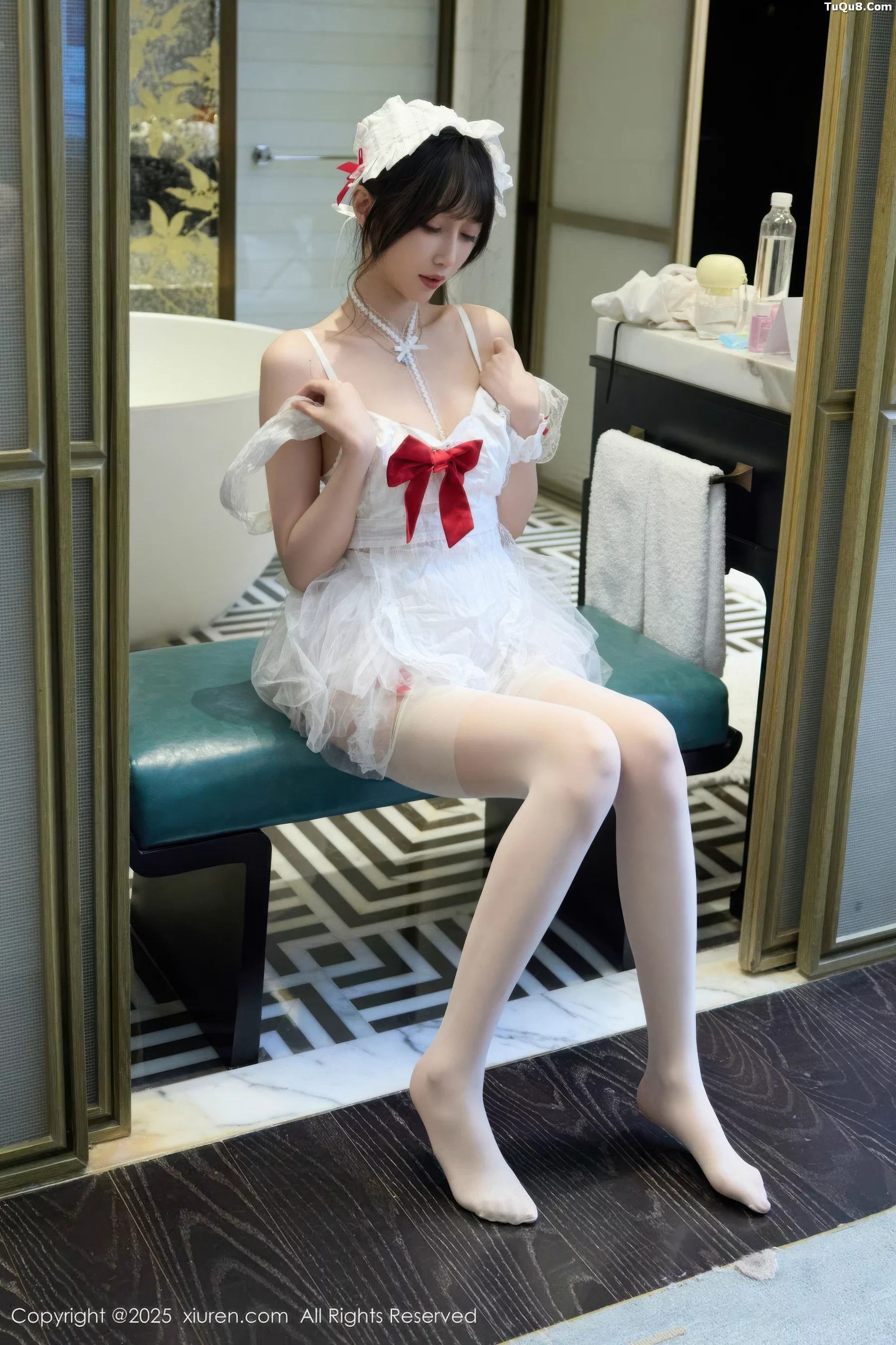 Xgyw.Org_[XiuRen秀人网]No.10827_模特玥儿玥er性感萝莉女仆装配白丝吊袜秀完美身材迷人诱惑写真64P