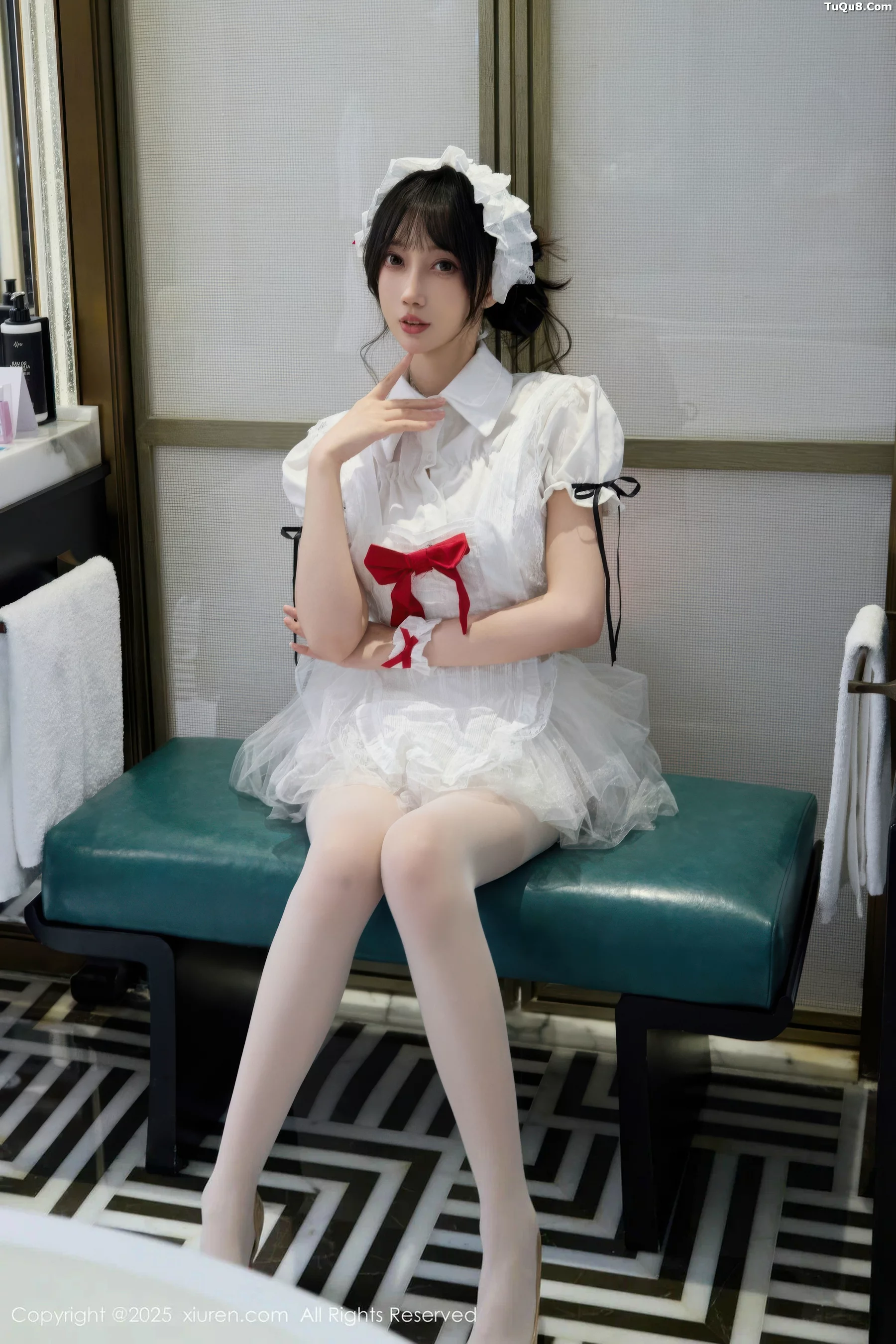 Xgyw.Org_[XiuRen秀人网]No.10827_模特玥儿玥er性感萝莉女仆装配白丝吊袜秀完美身材迷人诱惑写真64P