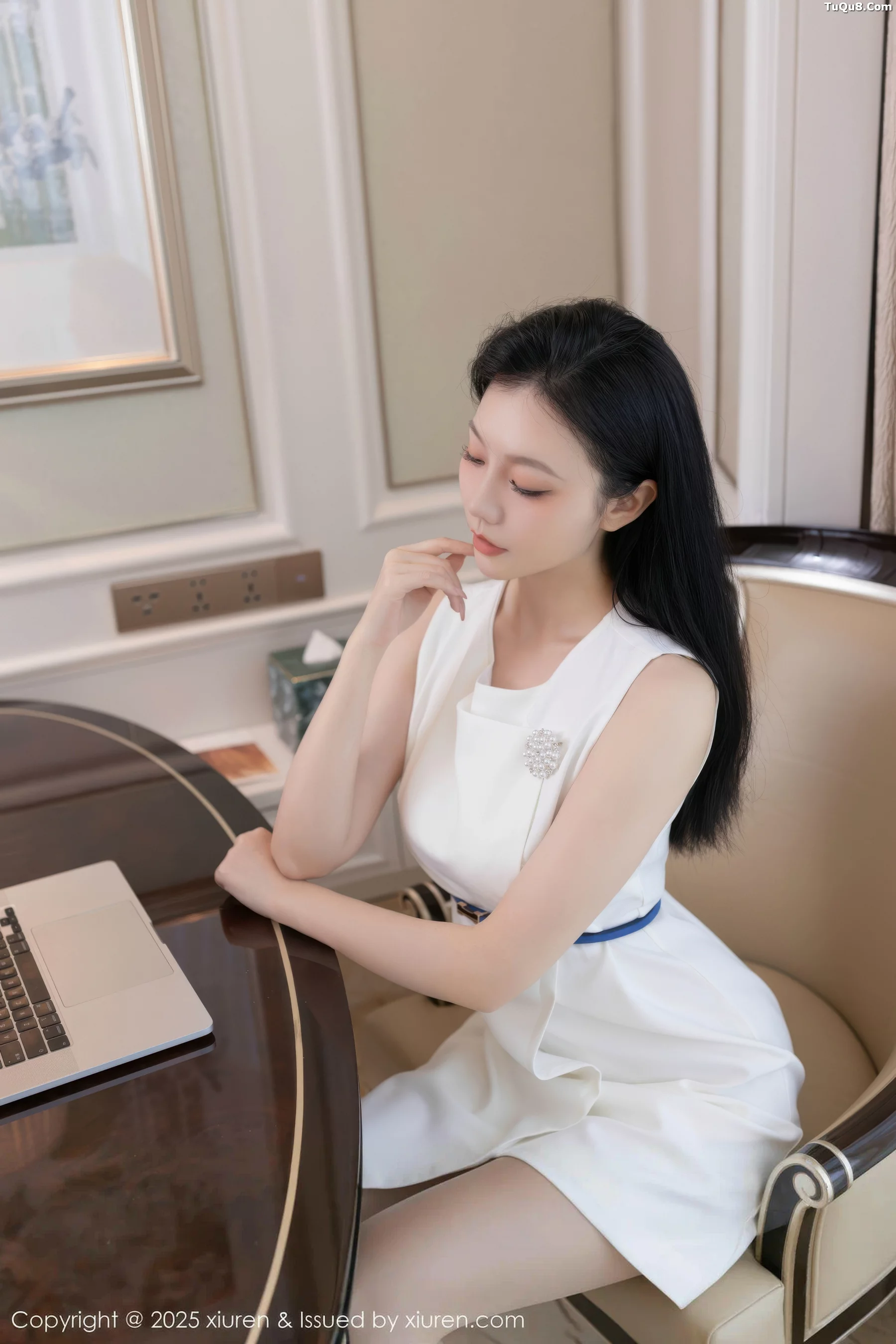 Xgyw.Org_[XiuRen秀人网]No.10829_模特安然anran性感蓝灰色内衣配超薄肉丝秀曼妙身姿诱惑写真80P