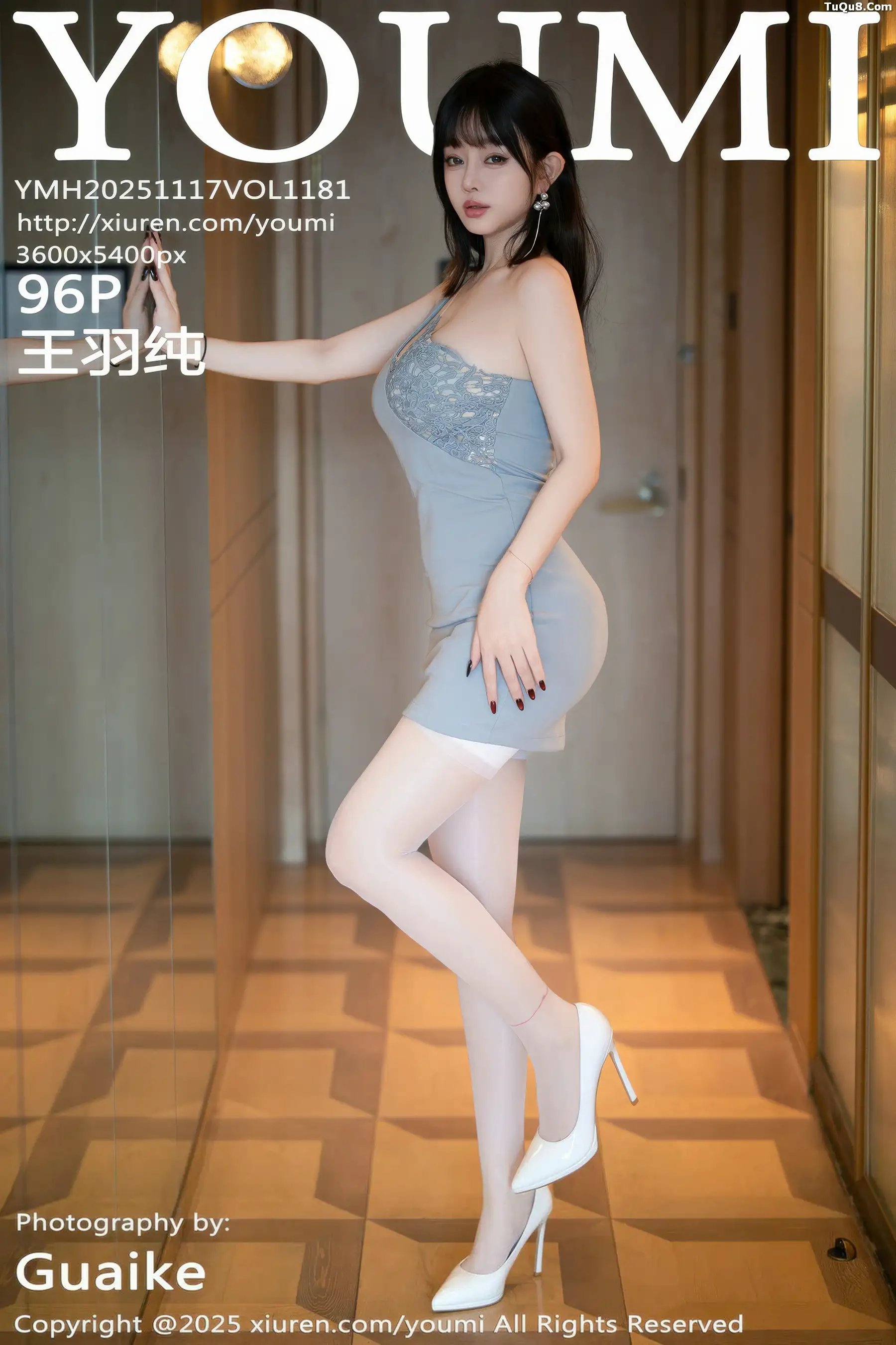 Xgyw.Org_[YouMi尤蜜荟]Vol.1181_女神王羽纯性感浅色连衣短裙露浅色内衣配白丝吊袜秀美腿诱惑写真96P