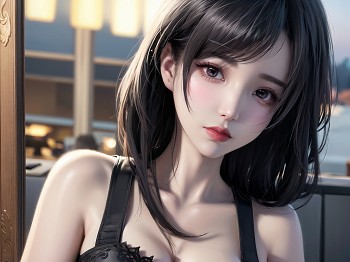 AI美图011期短发妹妹主题完美身材的短发妹妹性感写真及下载
