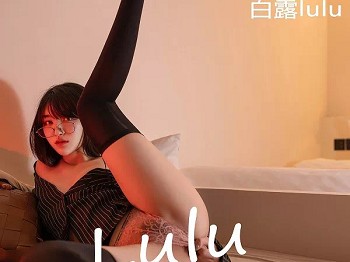 [XINGYAN星颜社]VOL.376_模特白露lulu性感黑色衬衫露粉色内衣配黑丝吊袜秀美腿诱惑写真71P